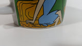 Hanna Barbera The Flintstones "A good friend is cheaper than therapy" Wilma Flintstone and Betty Rubble Ceramic Coffee Mug Cartoon Television Show Collectible