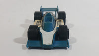 Vintage 1979 Tonka Indy Race Car Blue Plastic and Metal Toy Vehicle Made in Hong Kong