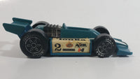 Vintage 1979 Tonka Indy Race Car Blue Plastic and Metal Toy Vehicle Made in Hong Kong