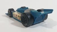 Vintage 1979 Tonka Indy Race Car Blue Plastic and Metal Toy Vehicle Made in Hong Kong