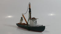 Detailed Bellingham, Washington Souvenir 7" Long Wood Fishing Boat Ship