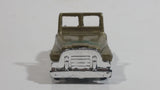 Unknown Brand Military Action Jeep Golden Die Cast Toy Army Vehicle