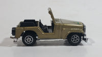 Unknown Brand Military Action Jeep Golden Die Cast Toy Army Vehicle