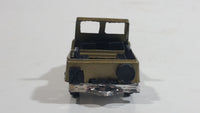 Unknown Brand Military Action Jeep Golden Die Cast Toy Army Vehicle