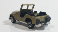 Unknown Brand Military Action Jeep Golden Die Cast Toy Army Vehicle