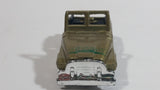 Unknown Brand Military Action Jeep Golden Die Cast Toy Army Vehicle