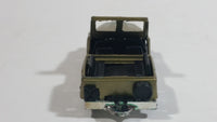 Unknown Brand Military Action Jeep Golden Die Cast Toy Army Vehicle