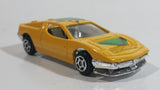 Summer Marz Karz No. 8805 Ferrari Testarossa '2001' Yellow Die Cast Toy Exotic Race Car Vehicle