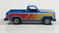 Yatming Chevrolet Pickup Truck No. 813 Blue Die Cast Toy Car Vehicle