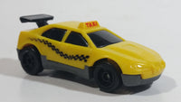 1997 Hot Wheels McDonald's Taxi Plastic Body Yellow Die Cast Toy Car Vehicle McDonald's Happy Meal