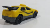 1997 Hot Wheels McDonald's Taxi Plastic Body Yellow Die Cast Toy Car Vehicle McDonald's Happy Meal