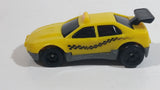 1997 Hot Wheels McDonald's Taxi Plastic Body Yellow Die Cast Toy Car Vehicle McDonald's Happy Meal