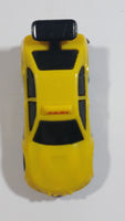 1997 Hot Wheels McDonald's Taxi Plastic Body Yellow Die Cast Toy Car Vehicle McDonald's Happy Meal