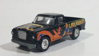 Johnny Lightning 60's Studebaker Truck Lava Mama's Black Die Cast Toy Car Vehicle with Opening Hood