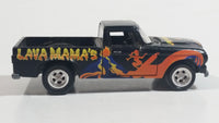 Johnny Lightning 60's Studebaker Truck Lava Mama's Black Die Cast Toy Car Vehicle with Opening Hood