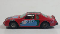 1980s Yatming Ford Thunderbird #33 Mr. Red No. 1033 Die Cast Toy Car Vehicle