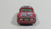 1980s Yatming Ford Thunderbird #33 Mr. Red No. 1033 Die Cast Toy Car Vehicle