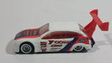 2002 Hot Wheels Tuners Ford Focus White Die Cast Toy Race Car Vehicle