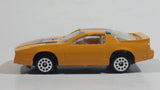 Zee Toys Dyna Wheels No. D97 Pontiac Firebird #77 Yellow Die Cast Toy Car Vehicle