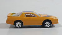 Zee Toys Dyna Wheels No. D97 Pontiac Firebird #77 Yellow Die Cast Toy Car Vehicle