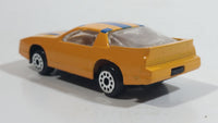 Zee Toys Dyna Wheels No. D97 Pontiac Firebird #77 Yellow Die Cast Toy Car Vehicle