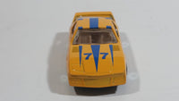 Zee Toys Dyna Wheels No. D97 Pontiac Firebird #77 Yellow Die Cast Toy Car Vehicle