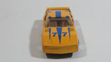 Zee Toys Dyna Wheels No. D97 Pontiac Firebird #77 Yellow Die Cast Toy Car Vehicle