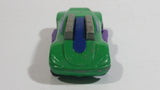 1994 Hot Wheels Twin Engine Green Plastic Body Die Cast Toy Car Vehicle McDonald's Happy Meal