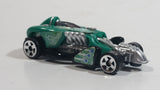 2002 Hot Wheels Saltflat Racer Green Die Cast Toy Car Vehicle McDonald's Happy Meal