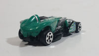 2002 Hot Wheels Saltflat Racer Green Die Cast Toy Car Vehicle McDonald's Happy Meal