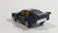 1980s Summer Marz Karz Ford Capri S8005 Black #93 Die Cast Toy Race Car Vehicle