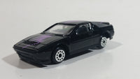 Zee Toys Dyna Wheels No. D96 1985 Nissan MID4 Concept Car Black Die Cast Toy Car Vehicle