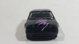 Zee Toys Dyna Wheels No. D96 1985 Nissan MID4 Concept Car Black Die Cast Toy Car Vehicle