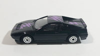 Zee Toys Dyna Wheels No. D96 1985 Nissan MID4 Concept Car Black Die Cast Toy Car Vehicle