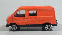 Unknown Brand Bright Fluorescent Orange Die Cast Toy Car Vehicle