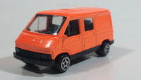 Unknown Brand Bright Fluorescent Orange Die Cast Toy Car Vehicle