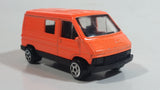 Unknown Brand Bright Fluorescent Orange Die Cast Toy Car Vehicle