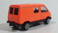 Unknown Brand Bright Fluorescent Orange Die Cast Toy Car Vehicle