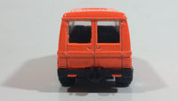 Unknown Brand Bright Fluorescent Orange Die Cast Toy Car Vehicle