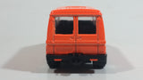 Unknown Brand Bright Fluorescent Orange Die Cast Toy Car Vehicle