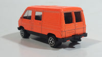 Unknown Brand Bright Fluorescent Orange Die Cast Toy Car Vehicle