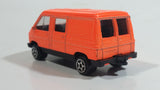 Unknown Brand Bright Fluorescent Orange Die Cast Toy Car Vehicle