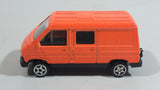 Unknown Brand Bright Fluorescent Orange Die Cast Toy Car Vehicle