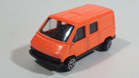 Unknown Brand Bright Fluorescent Orange Die Cast Toy Car Vehicle