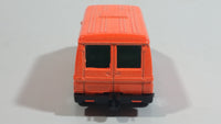 Unknown Brand Bright Fluorescent Orange Die Cast Toy Car Vehicle