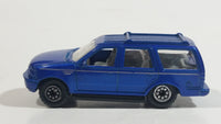 Welly 1998 Ford Expedition Blue No. 2044 Die Cast Toy Car Vehicle