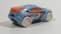 2011 Hot Wheels Thrill Racers - Ice - Toyota RSC Pale Blue Die Cast Toy Concept Car SUV Vehicle