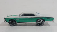 2010 Hot Wheels Faster Than Ever '67 Pontiac GTO White Die Cast Toy Muscle Car Vehicle