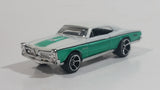 2010 Hot Wheels Faster Than Ever '67 Pontiac GTO White Die Cast Toy Muscle Car Vehicle