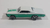 2010 Hot Wheels Faster Than Ever '67 Pontiac GTO White Die Cast Toy Muscle Car Vehicle